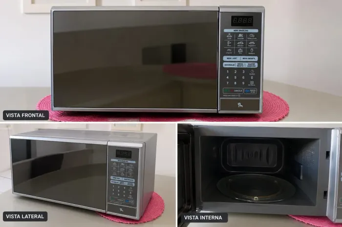 Microondas inox 31itros