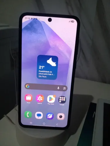 Samsung Galaxy a 55 8 de memória RAM aparelho zero