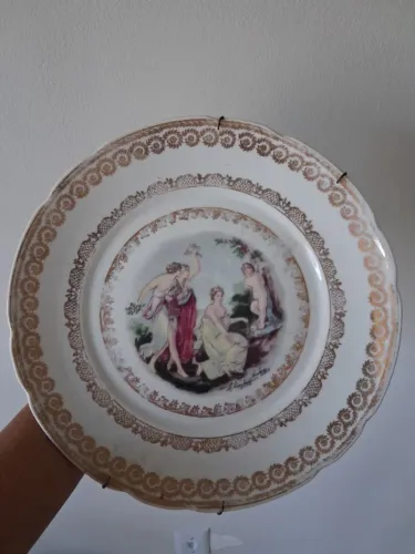 Prato de 1960 item colecionador