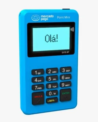 Maquininha de Cartão Mercado Pago Point Mini NFC