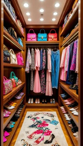 Organizo seu guarda roupa/closet 