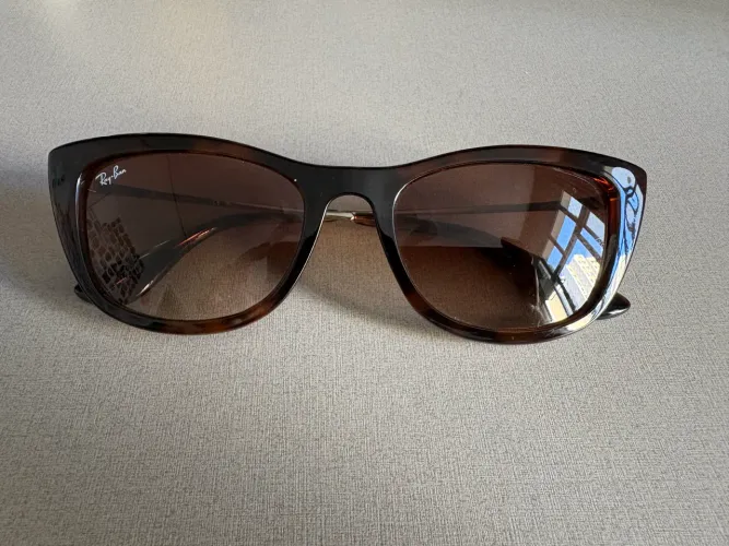 Óculos de sol Rayban Tartaruga Marrom