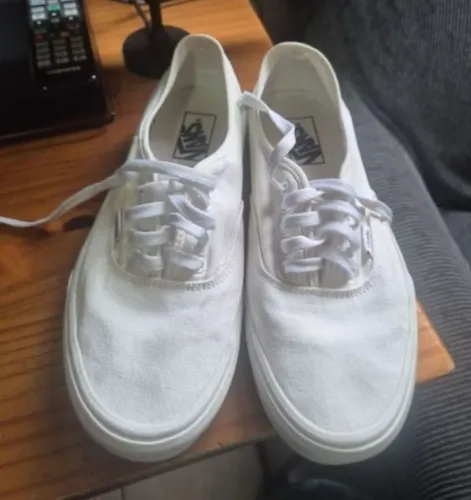 Tênis vans authentic branco original 40
