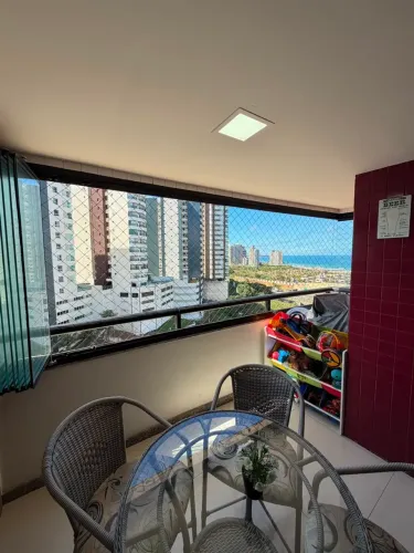 APARTAMENTO PATAMARES 2/4 SENDO 1 SUÍTE | VISTA MAR | NASCENTE TOTAL | VARANDA | 1 VAGA DE