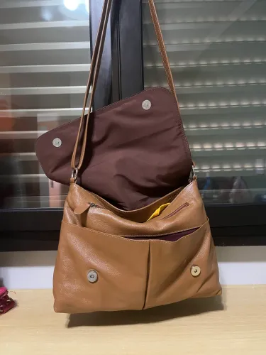 Bolsa feminina de couro - preço imperdível