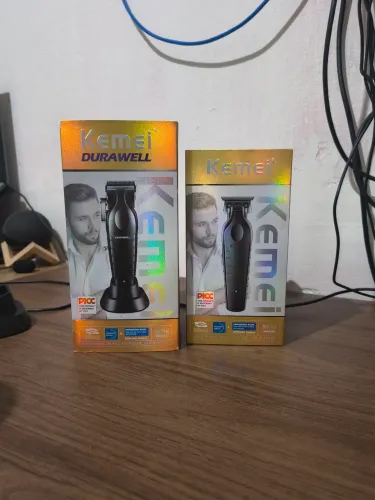 Kit Profissional Kemei Km-2296 + Km-2299