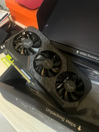 GTX 1660 Super TUF 6GB (Completa na Caixa)