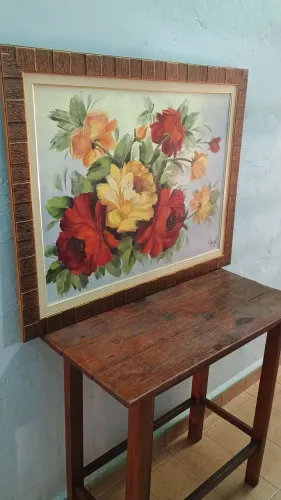 Quadro moldura lindíssimo!! Passo cartão!!