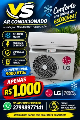 Ar condicionado LG 9000