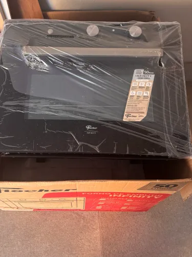 Forno elétrico fisher de embutir 50 litros com grill, novo, na caixa. 