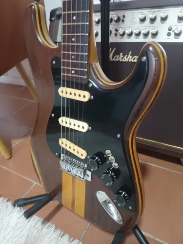 Guitarra Giannini AE08s Custom Strato - 1980 -  Mod Exportação parcela 10 x s/Juros