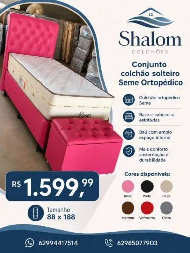 Conjunto solteiro completo 