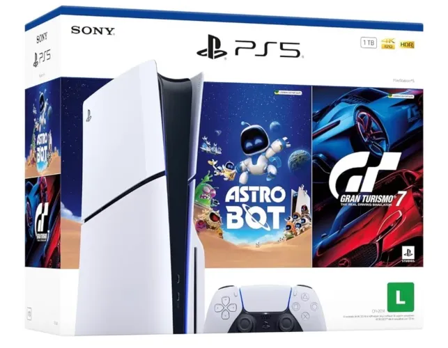 PlayStation 5 1TB - Astrobot e Gran Turismo