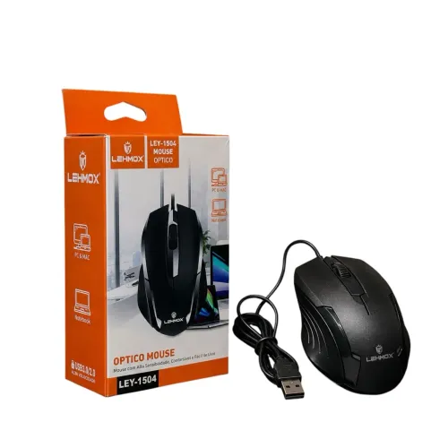 MOUSE ÓPTICO LEHMOX LEY-1504