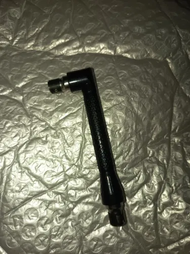 Adaptador em L 90 graus pra kits ponteira torx/fenda e Phillips
