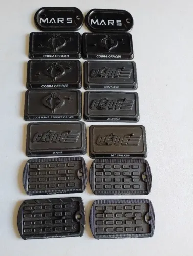 GI Joe 25th Lote de Bases Escala 3,75