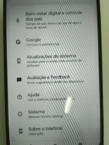 Vendo 2 celulares moto g42 em ótimo estado funcionando perfeitamente