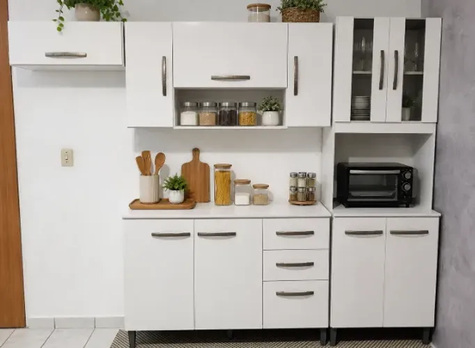 ? Cozinha Completa 4 Peças Madeira MDP | R$ 1.200 à Vista
