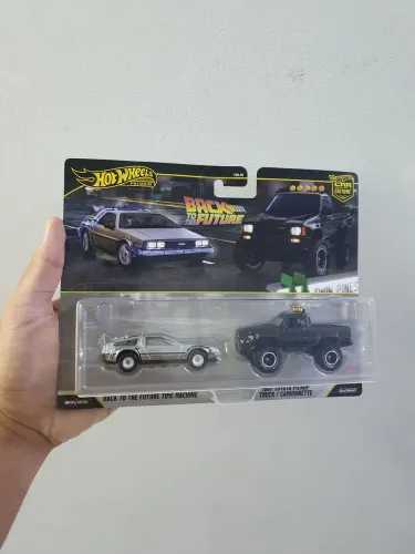 SET DELOREAN E TOYOTA DE VOLTA PRO FUTURO | HOT WHEELS