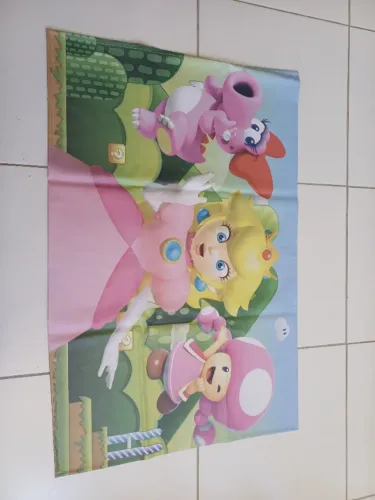 Painel para festa infantil - Tema: Princesa Peach
