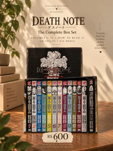Death Note: The Complete Box Set ? mangás em inglês