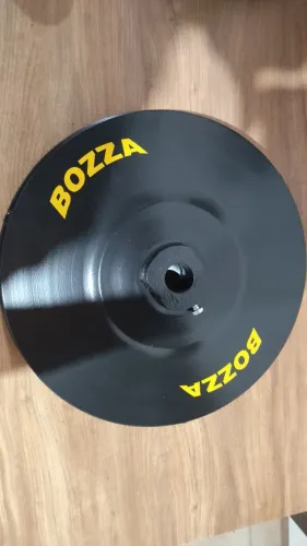 Tampa e Disco Seguidor Bozza P/ Bomba de Graxa 20kg (Novo)