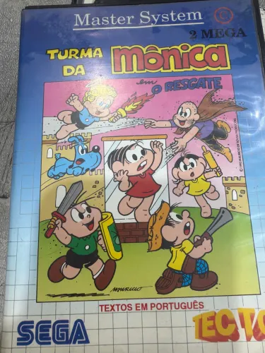 Turma da Mônica master sistem Não aceito OLX pay