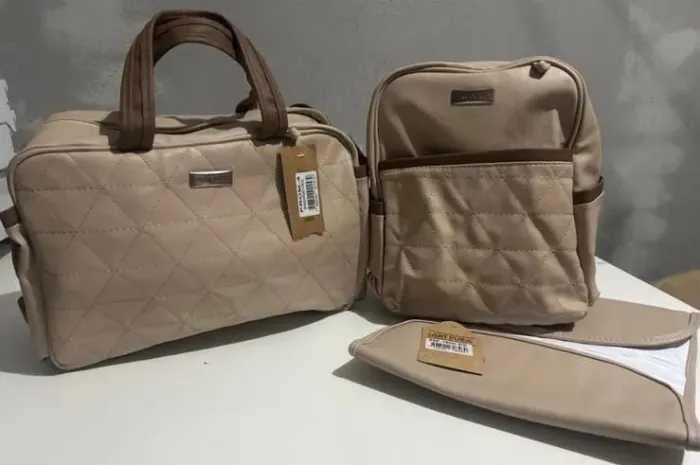 Kit Bolsa Maternidade ART Pura Completo - Novo/Nunca Usado