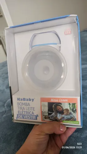 Bomba tira leite Elétrica de vestir