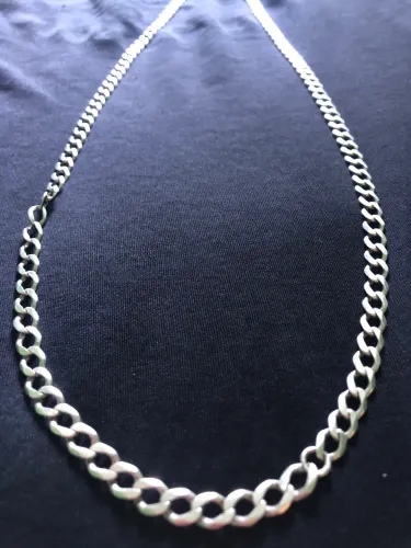 Vendo essa corrente de prata original masculina 