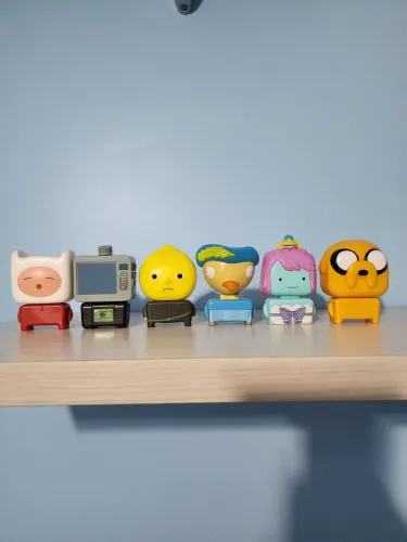 Hora de Aventura McDonald's 2018 - 6 Bonecos da Coleção Oficial