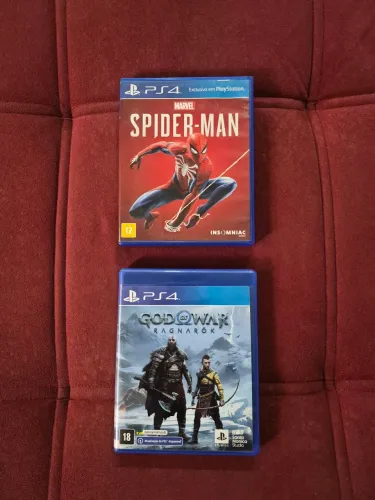 Homem-Aranha + God of War Ragnarok PS4