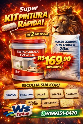 KIT PINTURA ECONÔMICA