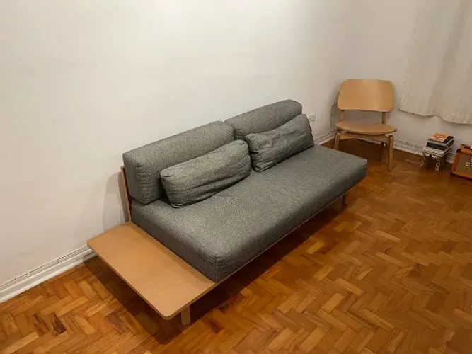 Sofá-cama 3 Lugares Tok&stok - Modelo Mínimo Maurício Arruda (Usado)