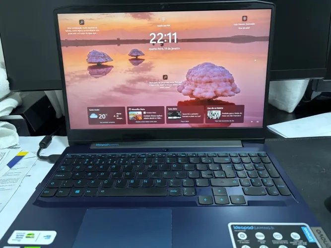 Notebook Gamer Lenovo Ideapad Gaming 3i - i7 / GTX 1650