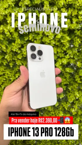 iPhone 13 Pro 128GB (Aparelho todo original)