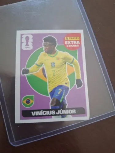 Figurinha legend Vinicius JR bordô