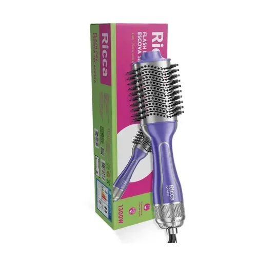 Escova Secadora Ricca Flash Dry Bivolt Voltagem Bivolt