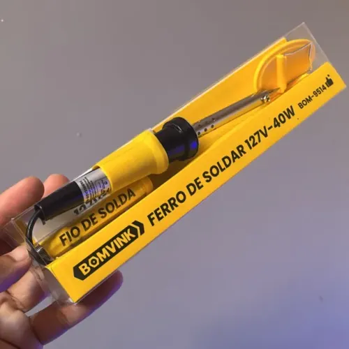 FERRO DE SOLDA - FAÇO ENTREGA
