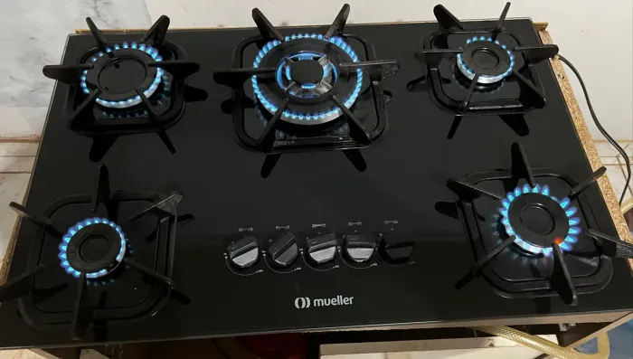 Fogão cooktop 5 bocas Müller