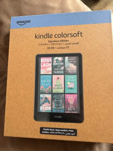 Kindle Colorsoft Signature Edition 32 GB Jade - NOVO E LACRADO + Capa Original Amazon