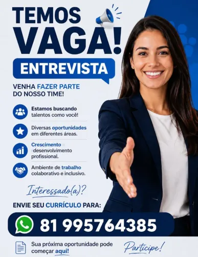 Vaga de emprego 