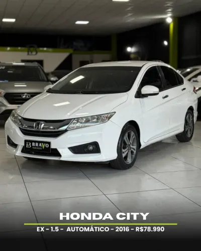 Honda City Sedan EX 1.5 Flex 16V 4P Aut. 2016