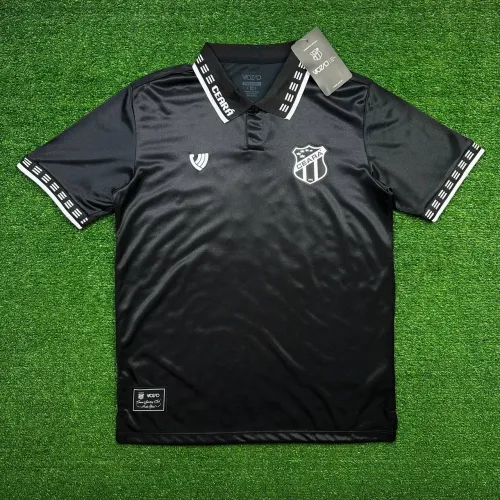 Camisa 3 do Ceará preta gola polo - tam. P M G GG 2G (nova na etiqueta)