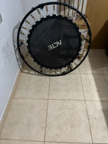 Acte, Jump Dobrável com 32 Molas E39- Preto e Bronze
