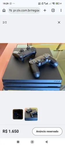 Ps4 pro 1tb 