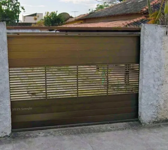 PORTÃO ALUMINIO GARAGEM E SOCIAL