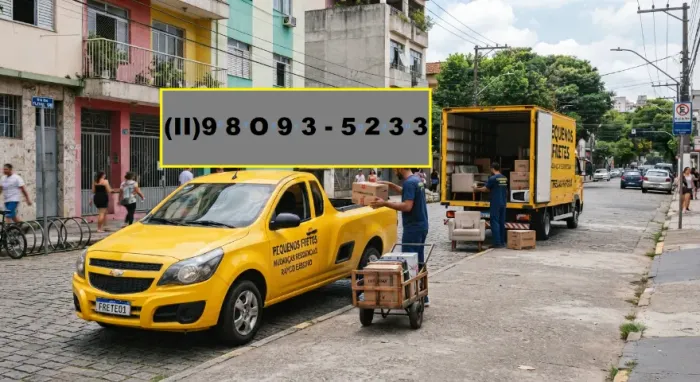 Fretes , carreto e mudanças pequenos e grandes