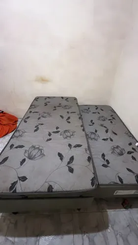 Cama box com auxiliar semi nova