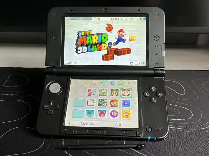 Nintendo 3DS XL Desbloqueado Com Jogos - Parcelo e Entrego